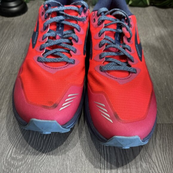 Brooks Cascadia 16 Womens Athletic Running Shoes Size 11 Pink Cobalt 1203631B647 - Picture 3 of 11